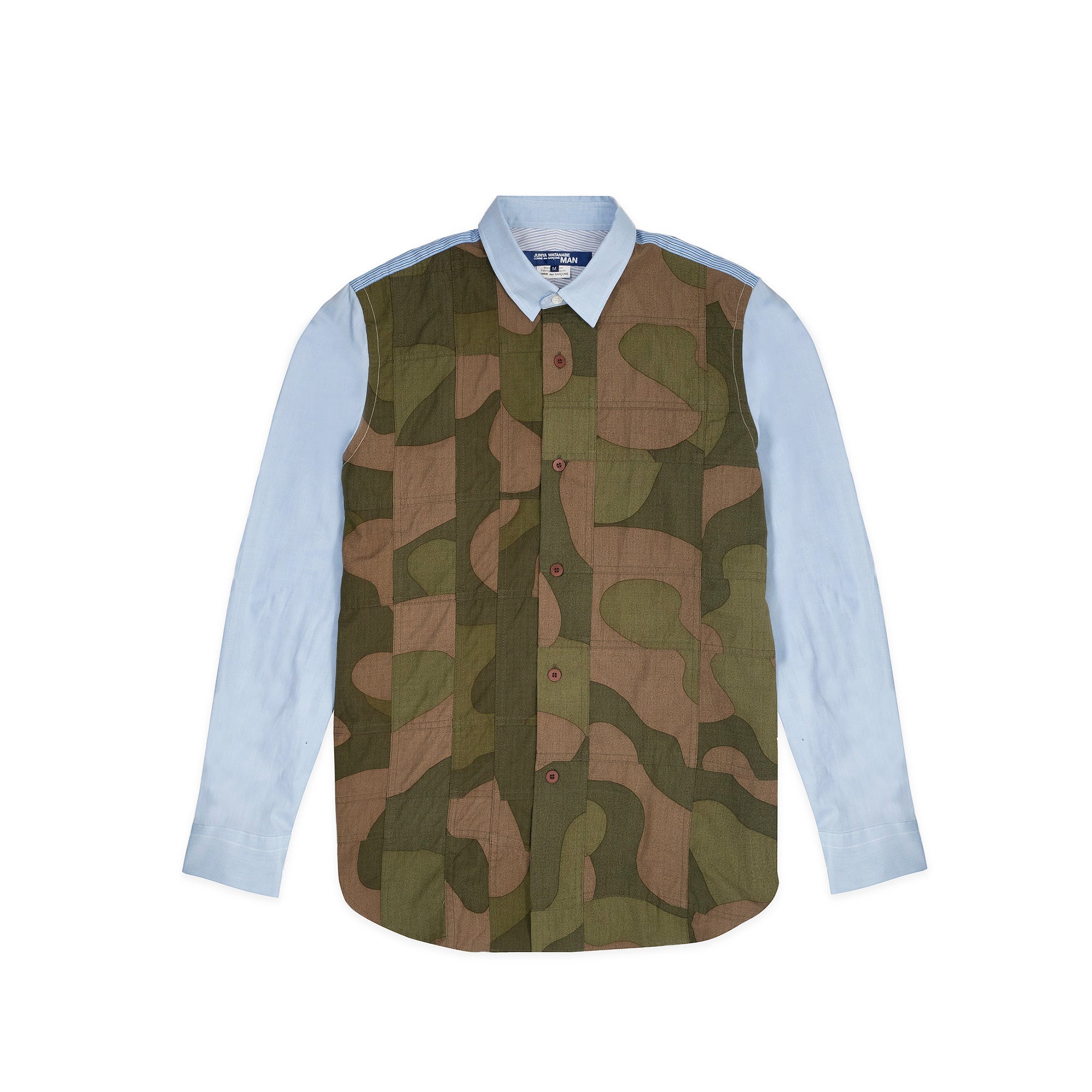 Mens Button Up Shirt Comme des garcons оригінал – Купити в Україні – боковий вид