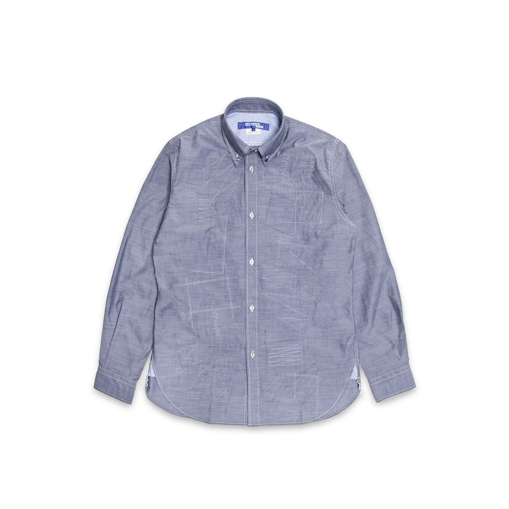 Оригінальна Button Up Comme des garcons – боковий вид