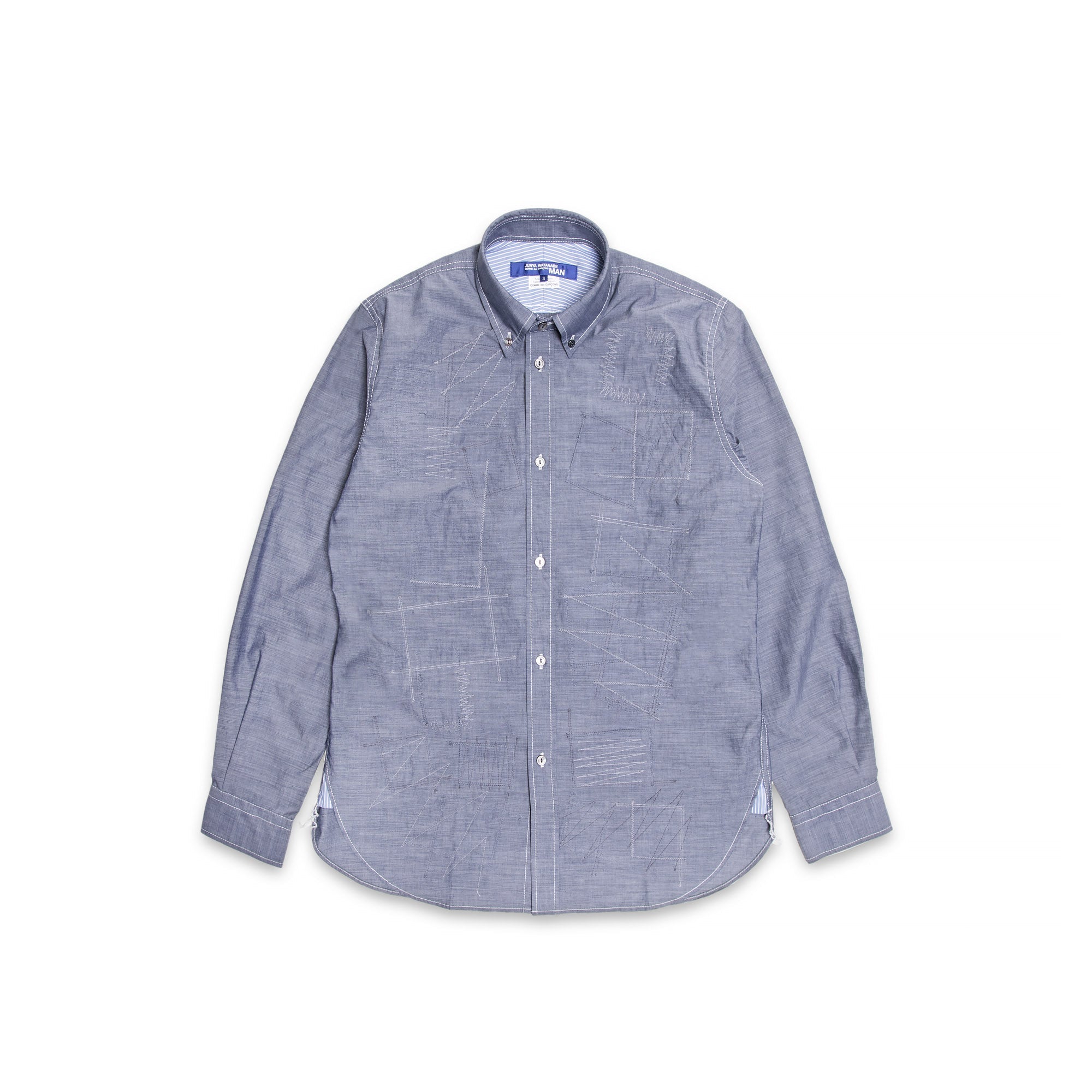 Оригінальна Button Up Comme des garcons – боковий вид