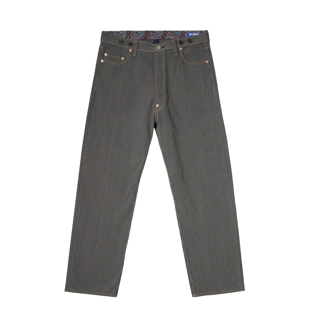 Cdg Junya Mens Pants Indigo Comme des garcons – Гарантія оригінальності – боковий вид