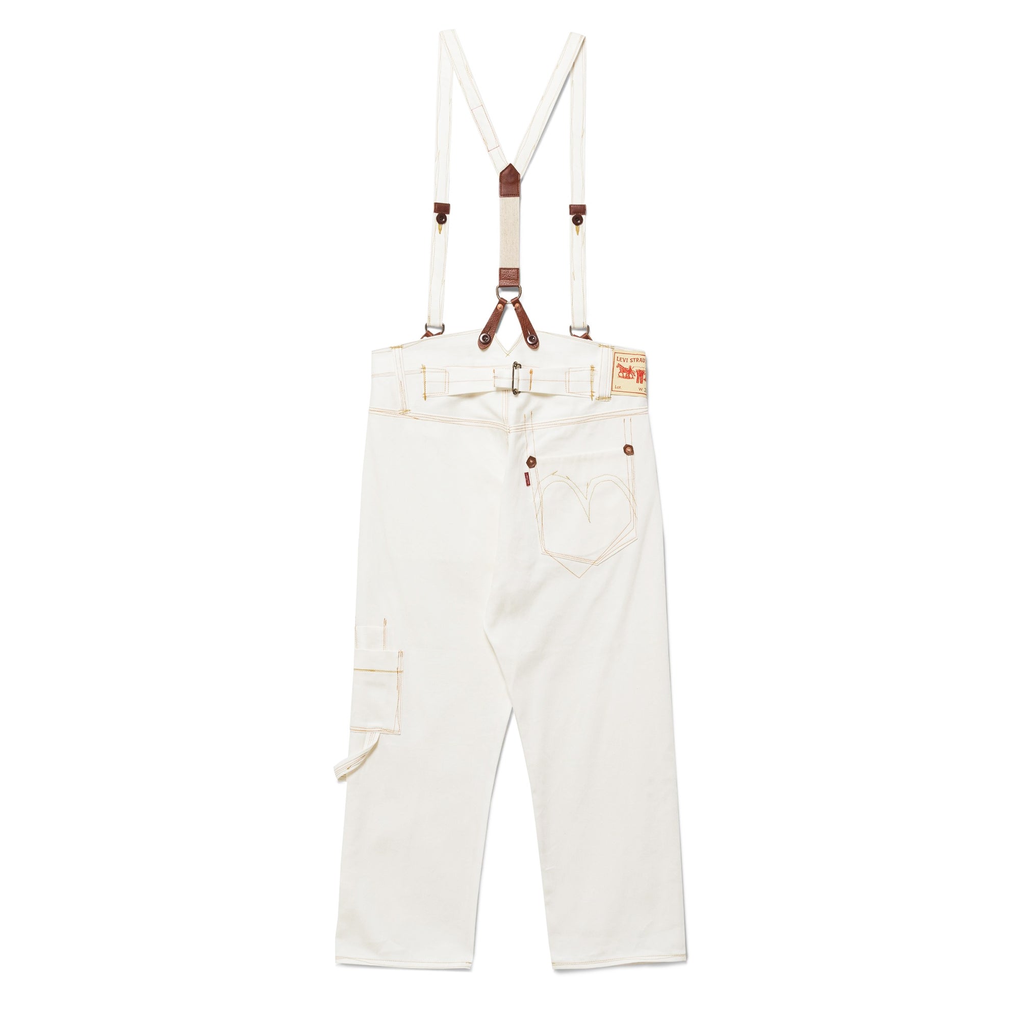 Suspender Pants Comme des garcons – Гарантія оригінальності – вид ззаду