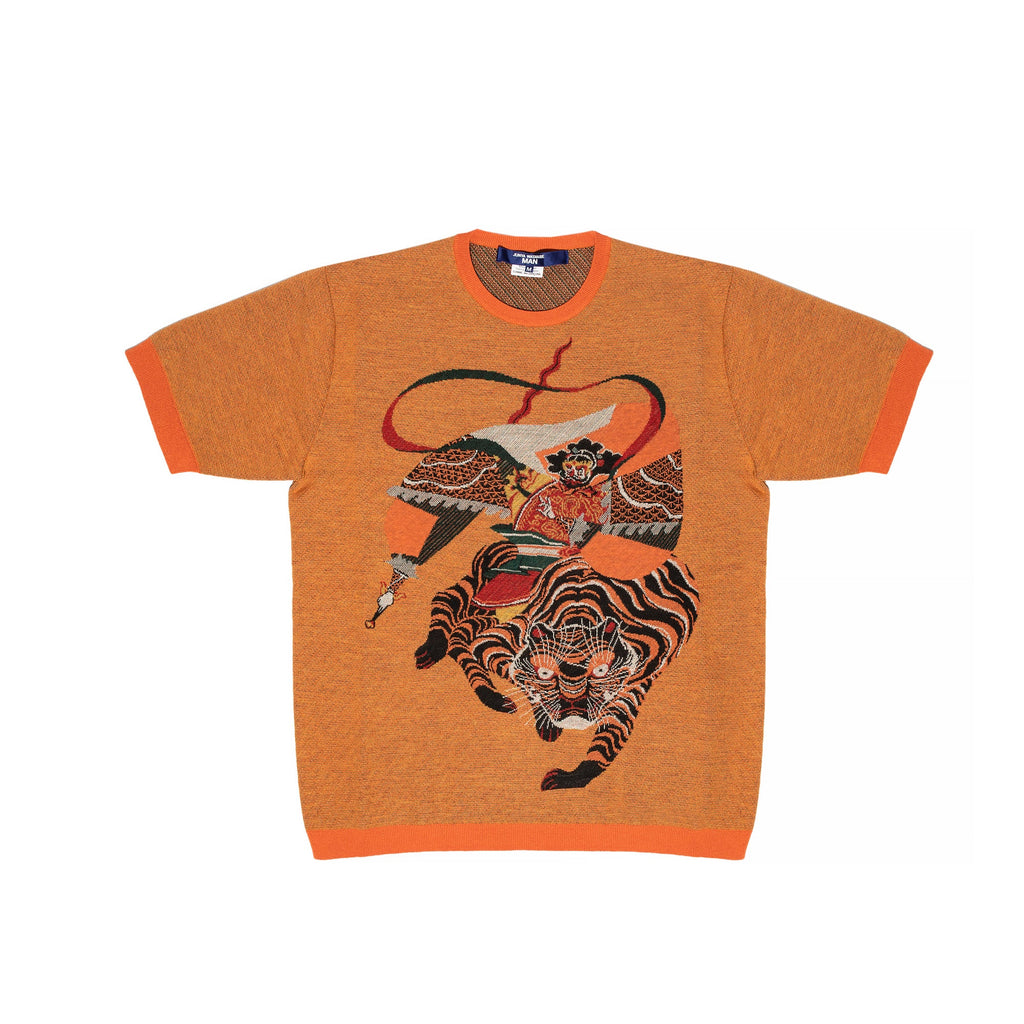 Junya Watanabe Man Short Sleeve Sweater Comme des garcons – Гарантія оригінальності – боковий вид