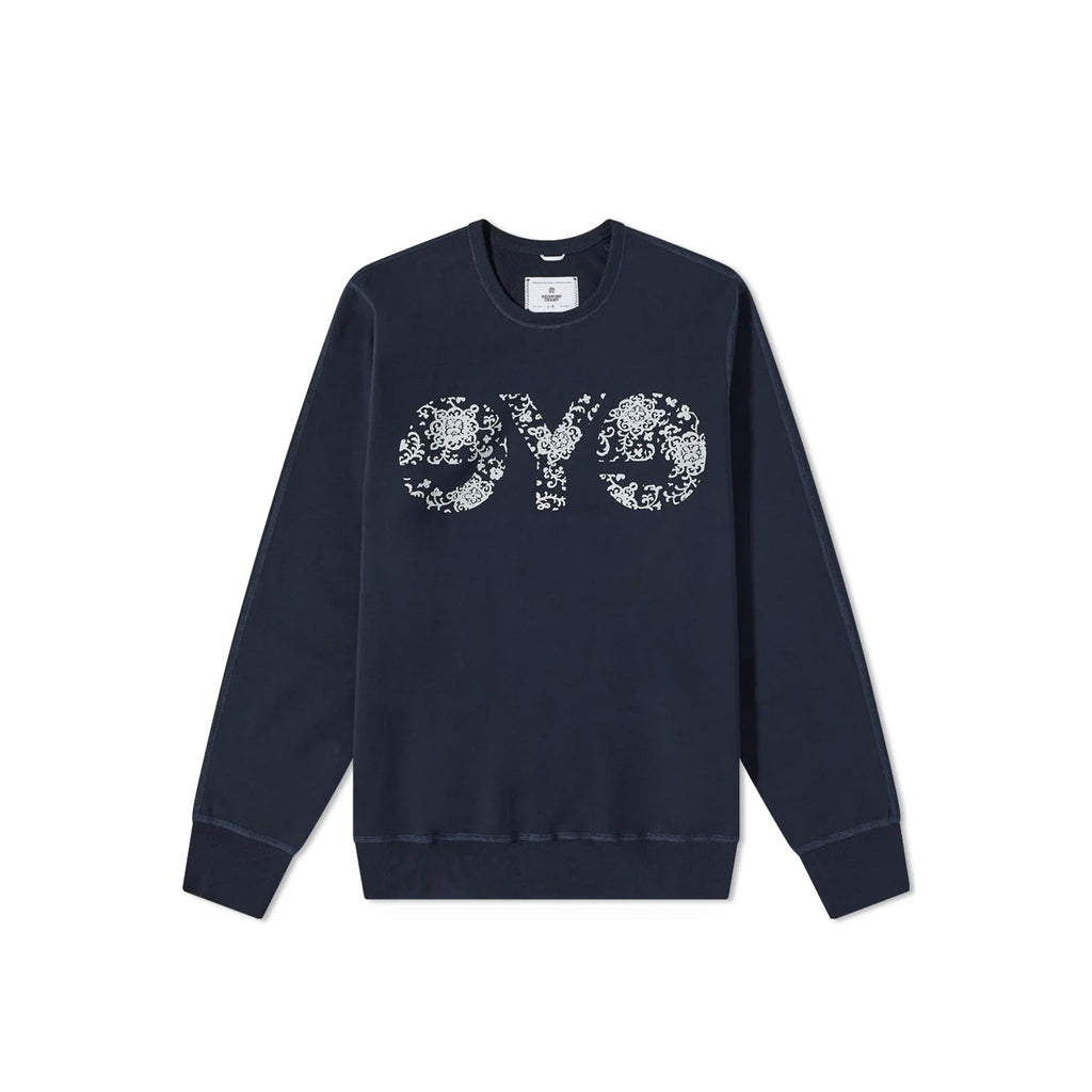Оригінальна Junya Watanabe Man X Eye Logo Crew Sweatshirt Comme des garcons – боковий вид