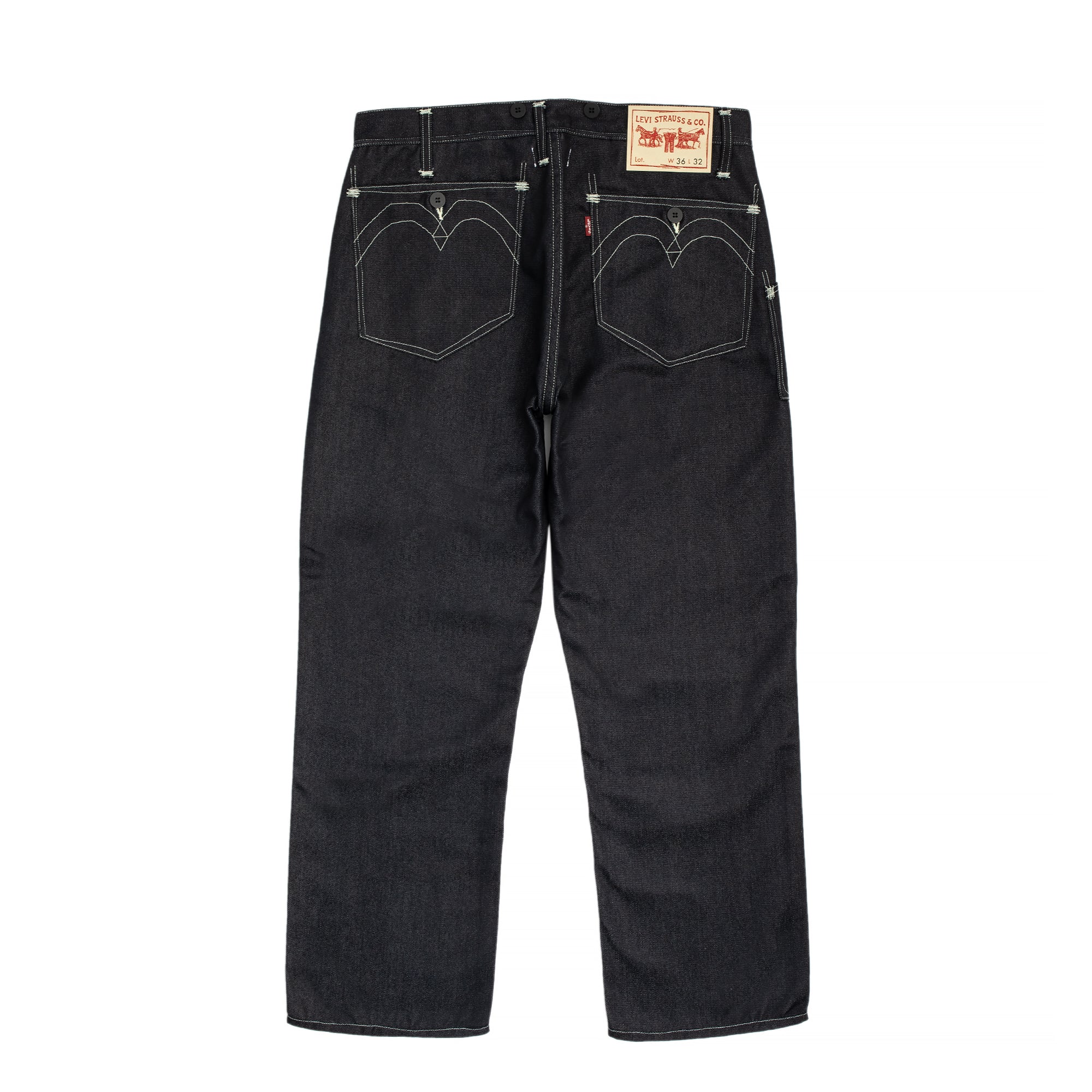 Junya Watanabe Man X Levis Denim Pants Comme des garcons оригінал – Купити в Україні – вид ззаду