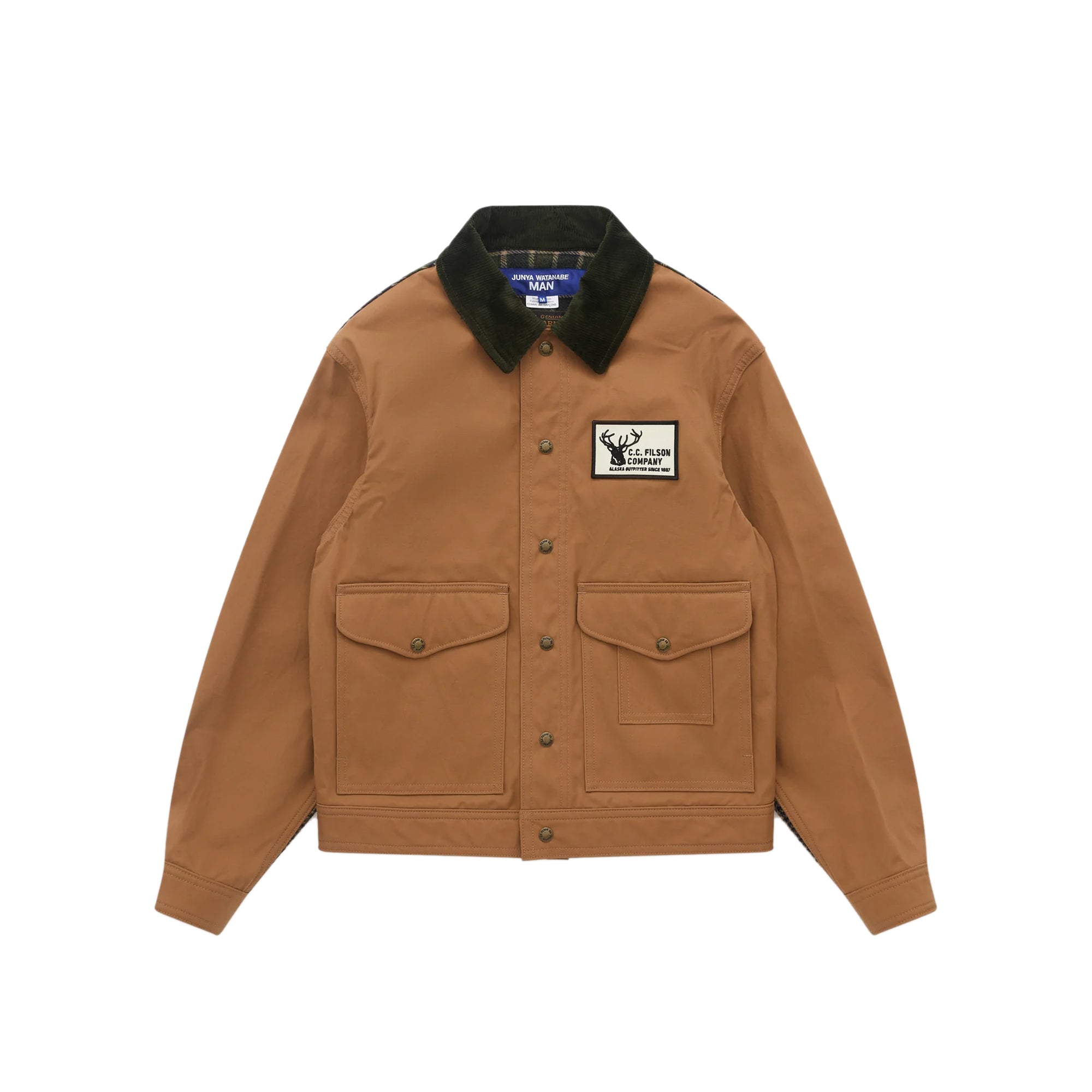 Junya Watanabe MAN x Filson Deck Jacket COMME DES GARCONS – Гарантія оригінальності – боковий вид