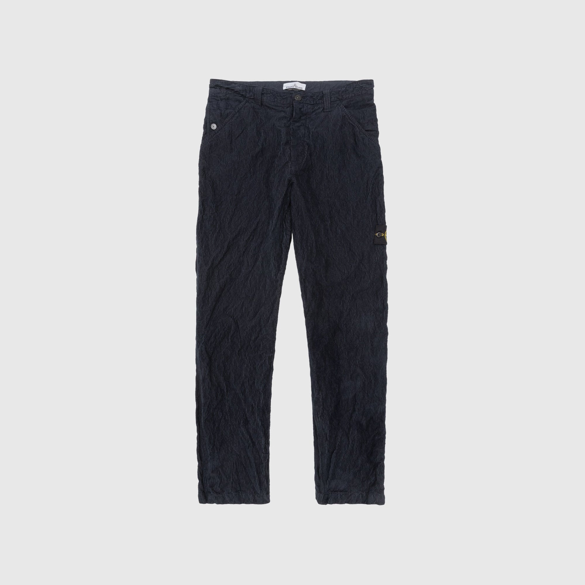 Wrinkled Corduroy 500-Tc Pants Stone island – Гарантія оригінальності – боковий вид