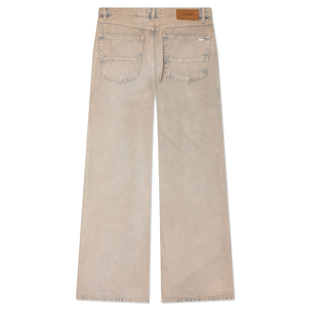 Оригінальна Washed Baggy Jean Amiri – вид ззаду