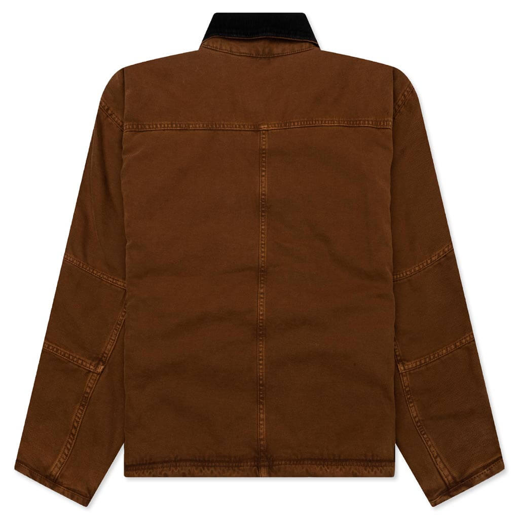 Washed Canvas Shop Jacket Stussy оригінал – Купити в Україні – вид ззаду
