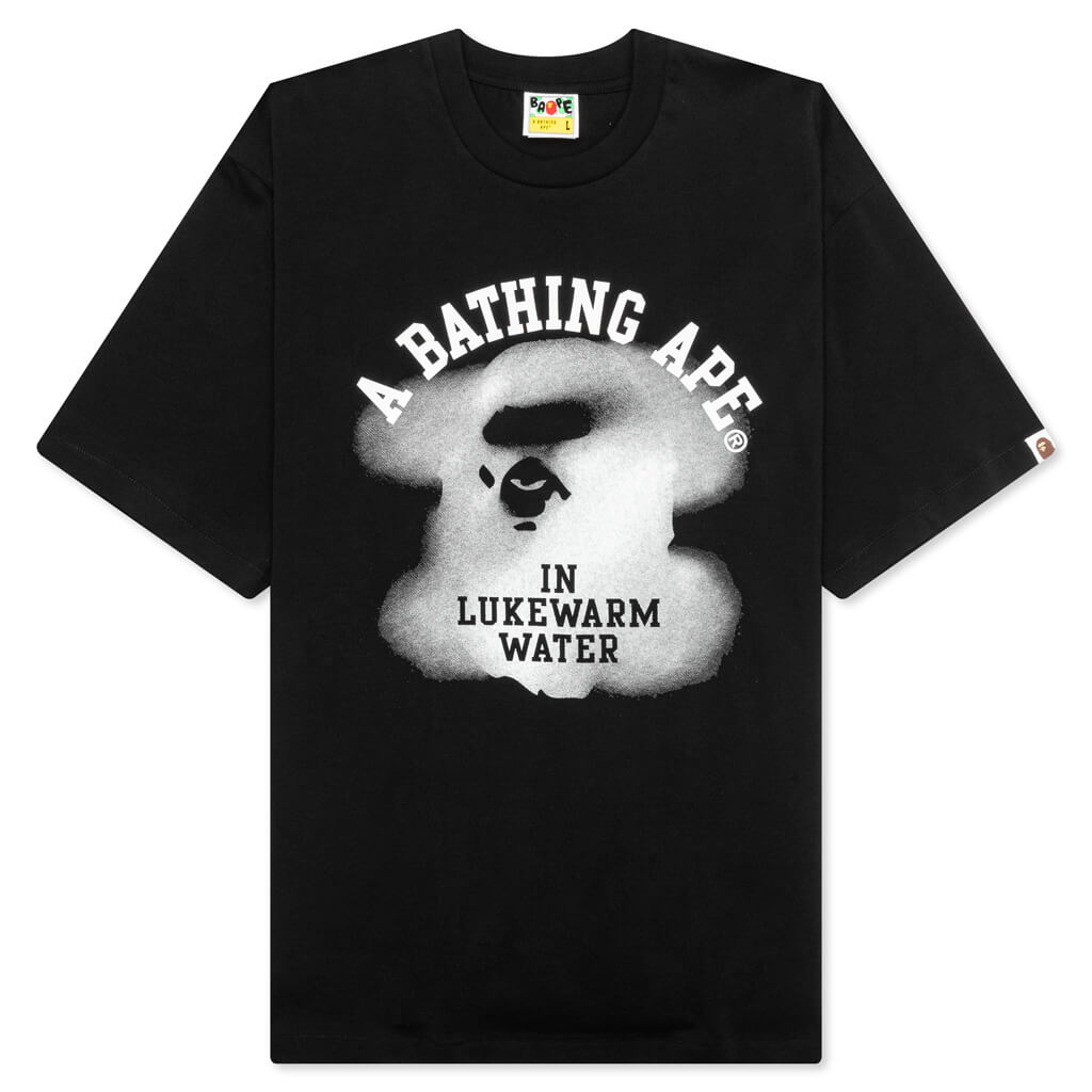 Water Print College Logo Relaxed Fit Tee A bathing ape – Гарантія оригінальності – боковий вид