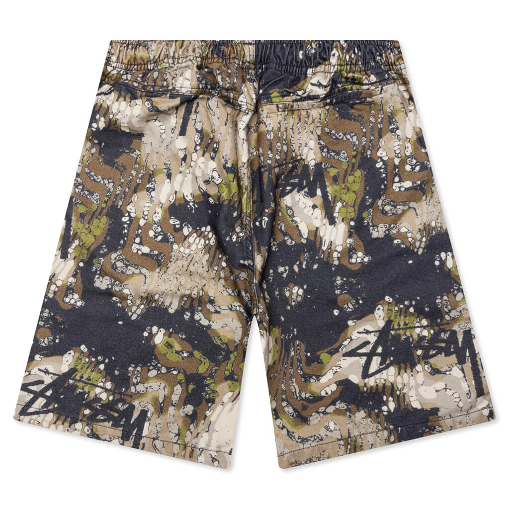 Оригінальна Veil Camo Beach Short Stussy – вид ззаду