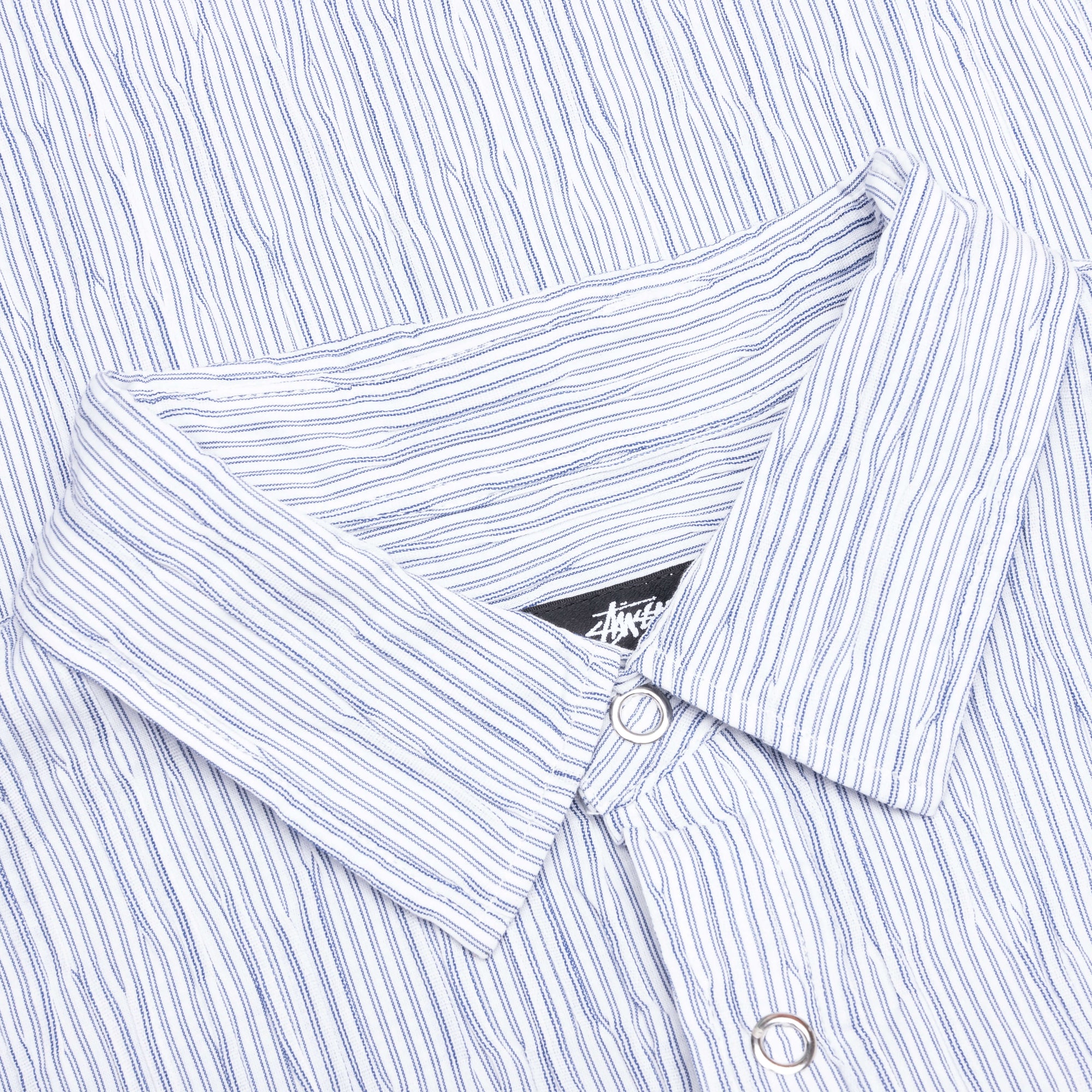 Wavy Striped Shirt Stussy – Гарантія оригінальності – детальний вид