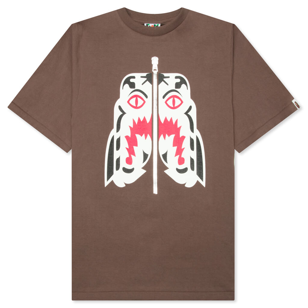 White Tiger Tee A bathing ape – Гарантія оригінальності – боковий вид