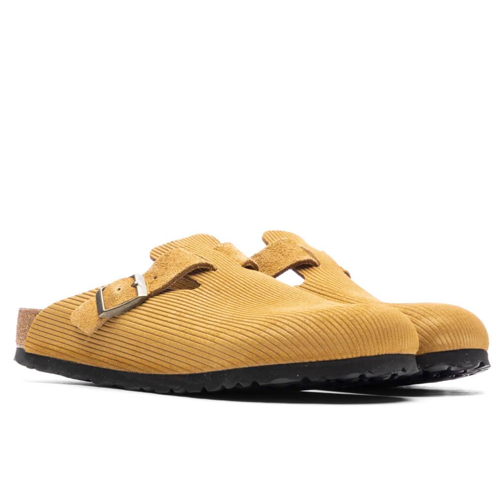 Wide Boston Suede Embossed Birkenstock оригінал – Купити в Україні – вид ззаду - BIRKENSTOCK