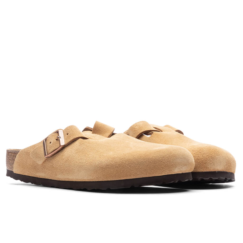 Wide Boston Suede Birkenstock оригінал – Купити в Україні – вид ззаду