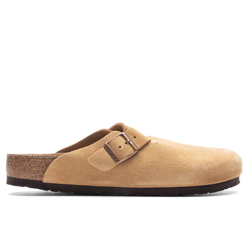 Wide Boston Suede Birkenstock оригінал – Купити в Україні – боковий вид - BIRKENSTOCK