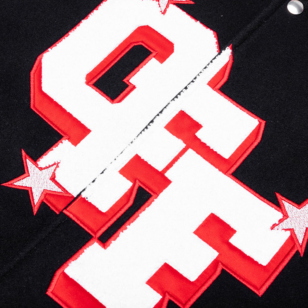 Оригінальна Wiz Dices Lea Wool Varsity Jacket Off-white – детальний вид