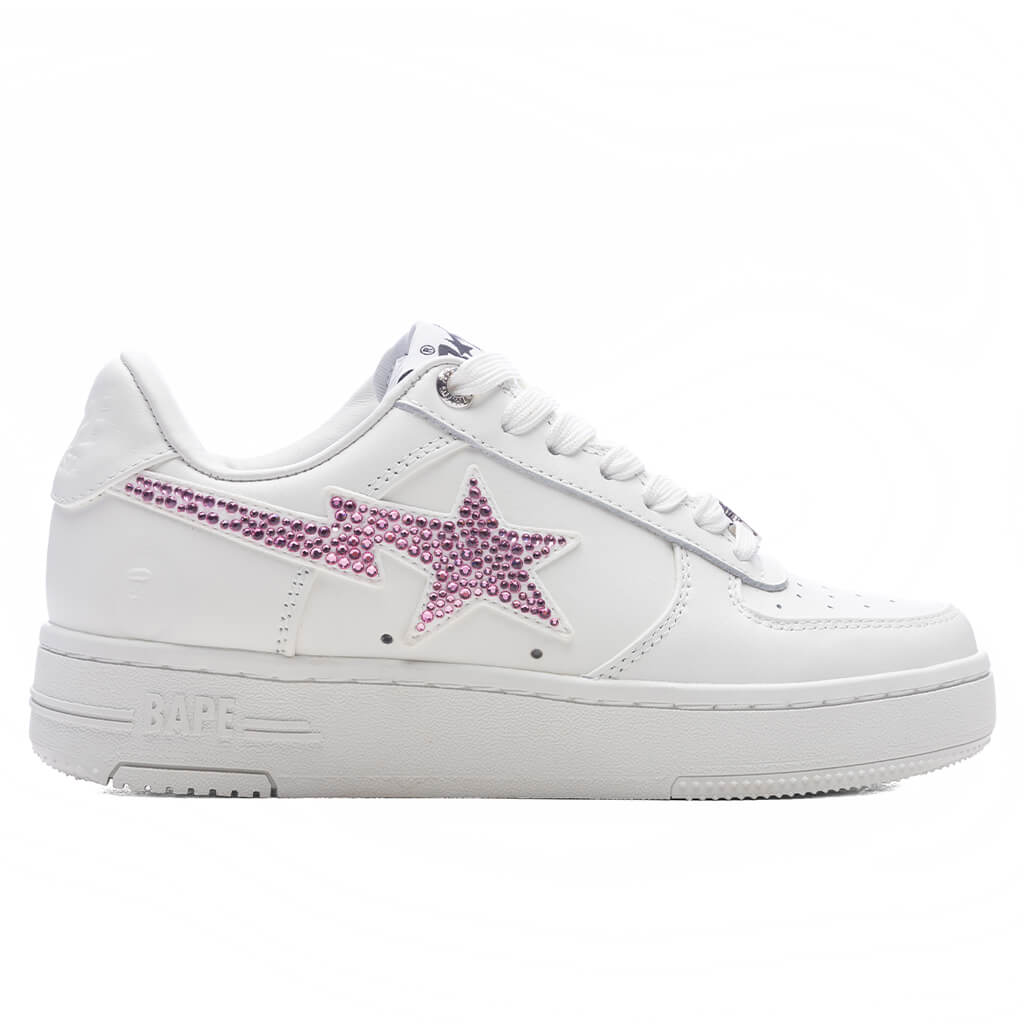 Оригінальна Sta #50 White A bathing ape – боковий вид
