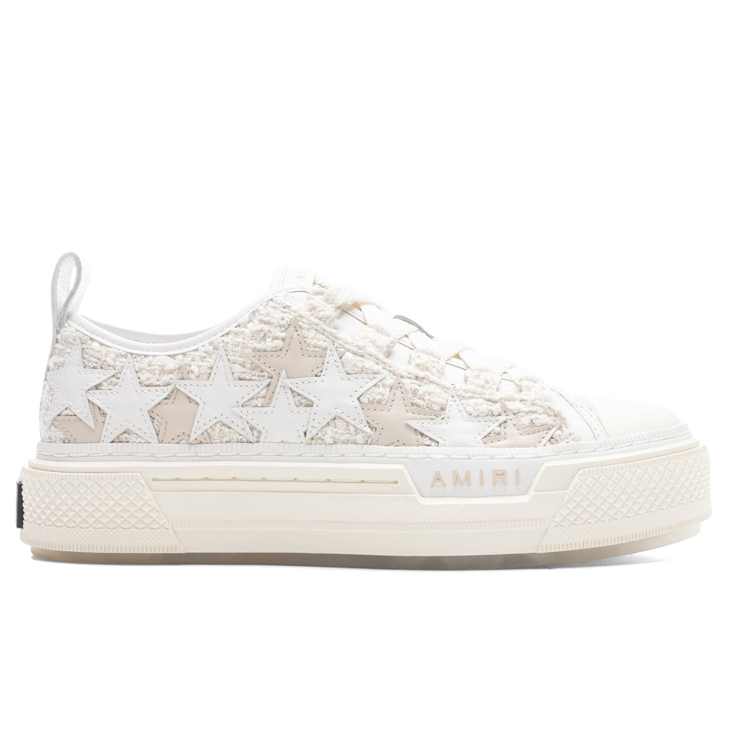 Оригінальна Womens Boucle Stars Court Low Amiri – боковий вид