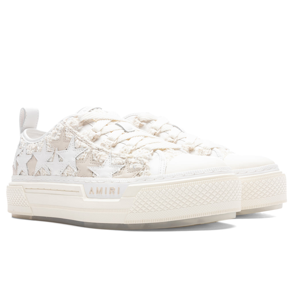 Оригінальна Womens Boucle Stars Court Low Amiri – вид ззаду
