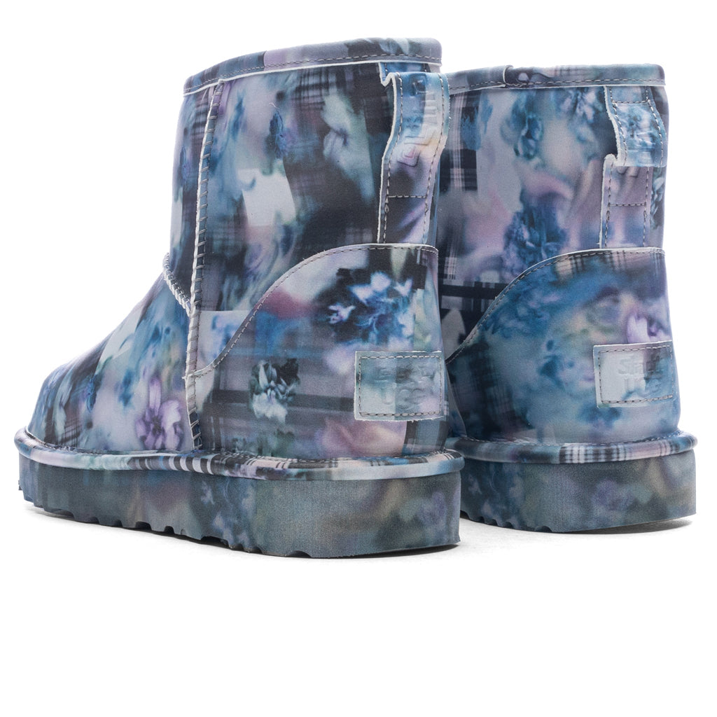 Оригінальна X Collina Strada Classic Mini Dark Blue Floral Ugg – детальний вид