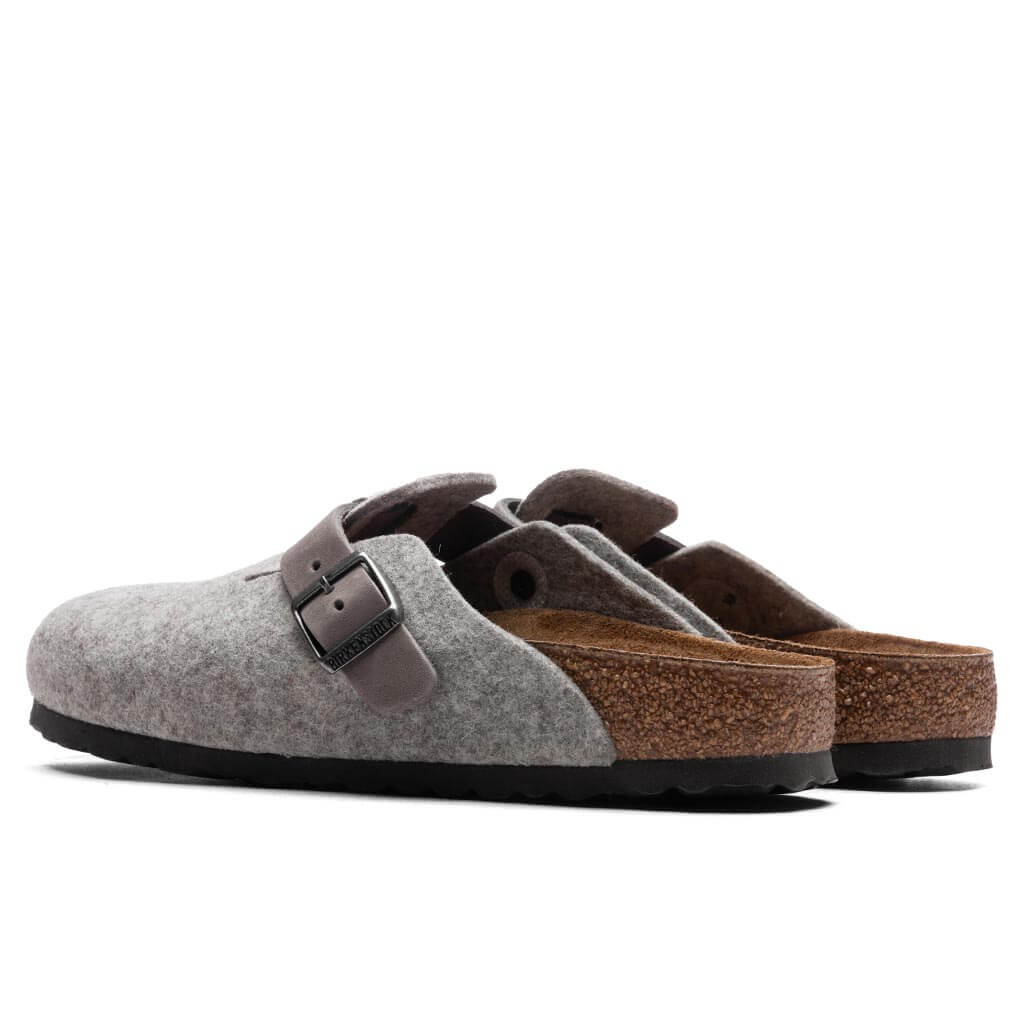 Womens Narrow Boston Leather Birkenstock – Гарантія оригінальності – детальний вид - BIRKENSTOCK