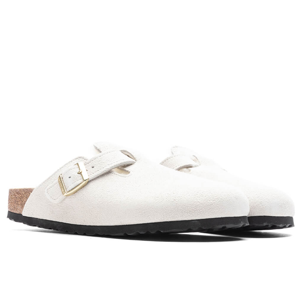 Womens Narrow Boston Shearling Suede Birkenstock – Гарантія оригінальності – вид ззаду - BIRKENSTOCK