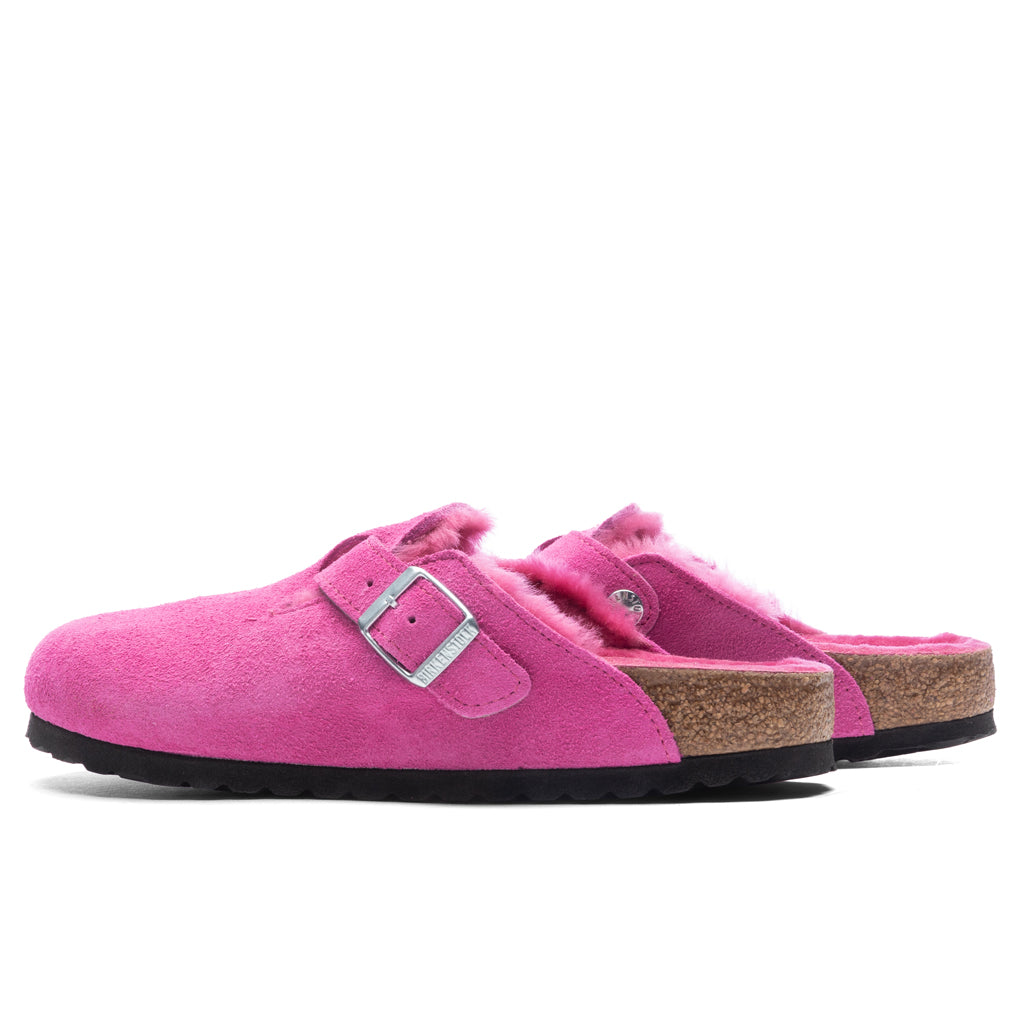 Womens Narrow Boston Shearling Suede Birkenstock – Гарантія оригінальності – збільшений вид