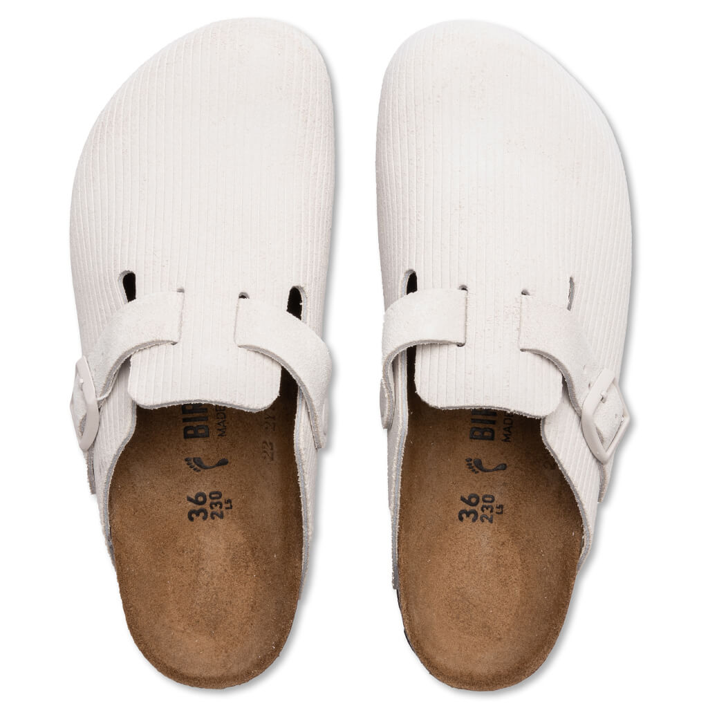 Womens Narrow Boston Suede Embossed Birkenstock оригінал – Купити в Україні – збільшений вид - BIRKENSTOCK