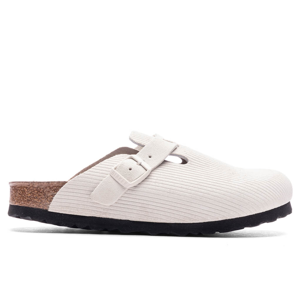 Womens Narrow Boston Suede Embossed Birkenstock оригінал – Купити в Україні – боковий вид - BIRKENSTOCK