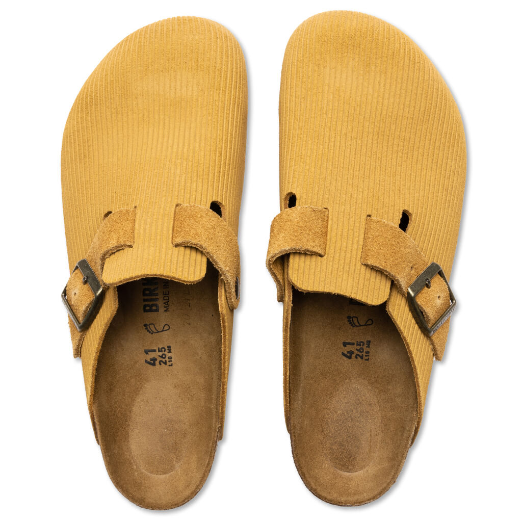 Womens Narrow Boston Suede Embossed Birkenstock оригінал – Купити в Україні – збільшений вид - BIRKENSTOCK