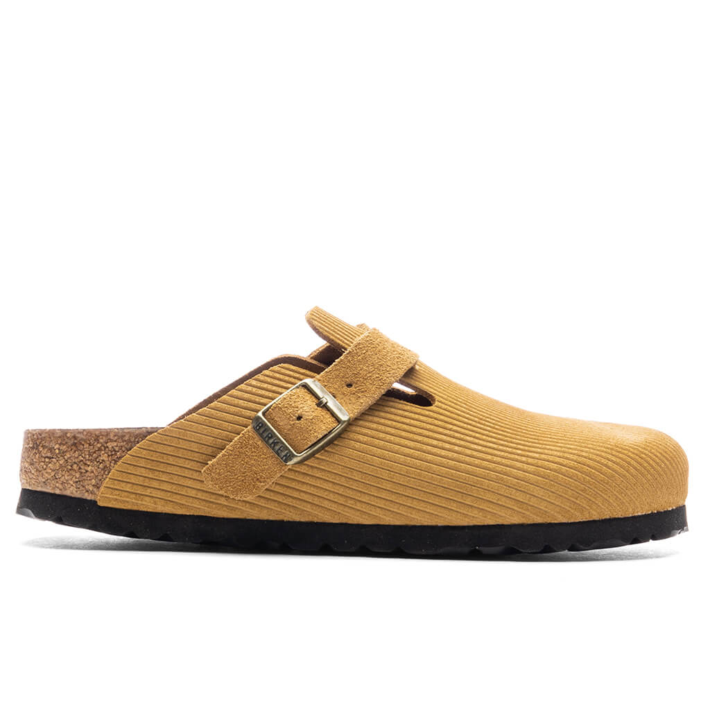 Womens Narrow Boston Suede Embossed Birkenstock оригінал – Купити в Україні – боковий вид