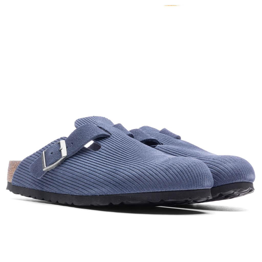 Womens Narrow Boston Suede Embossed Birkenstock оригінал – Купити в Україні – вид ззаду