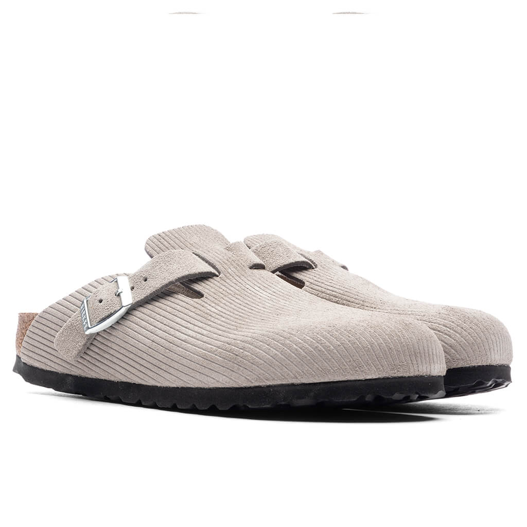 Womens Narrow Boston Suede Embossed Birkenstock оригінал – Купити в Україні – вид ззаду - BIRKENSTOCK