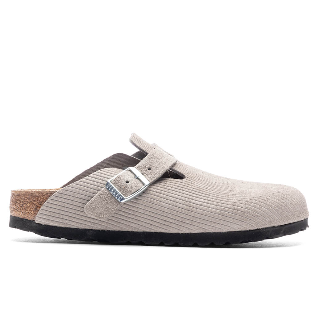 Womens Narrow Boston Suede Embossed Birkenstock оригінал – Купити в Україні – боковий вид - BIRKENSTOCK