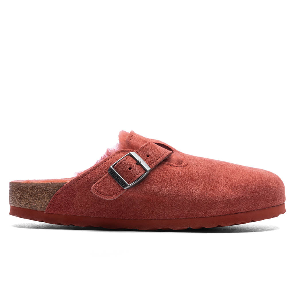 Womens Narrow Boston Suede Birkenstock оригінал – Купити в Україні – боковий вид - BIRKENSTOCK