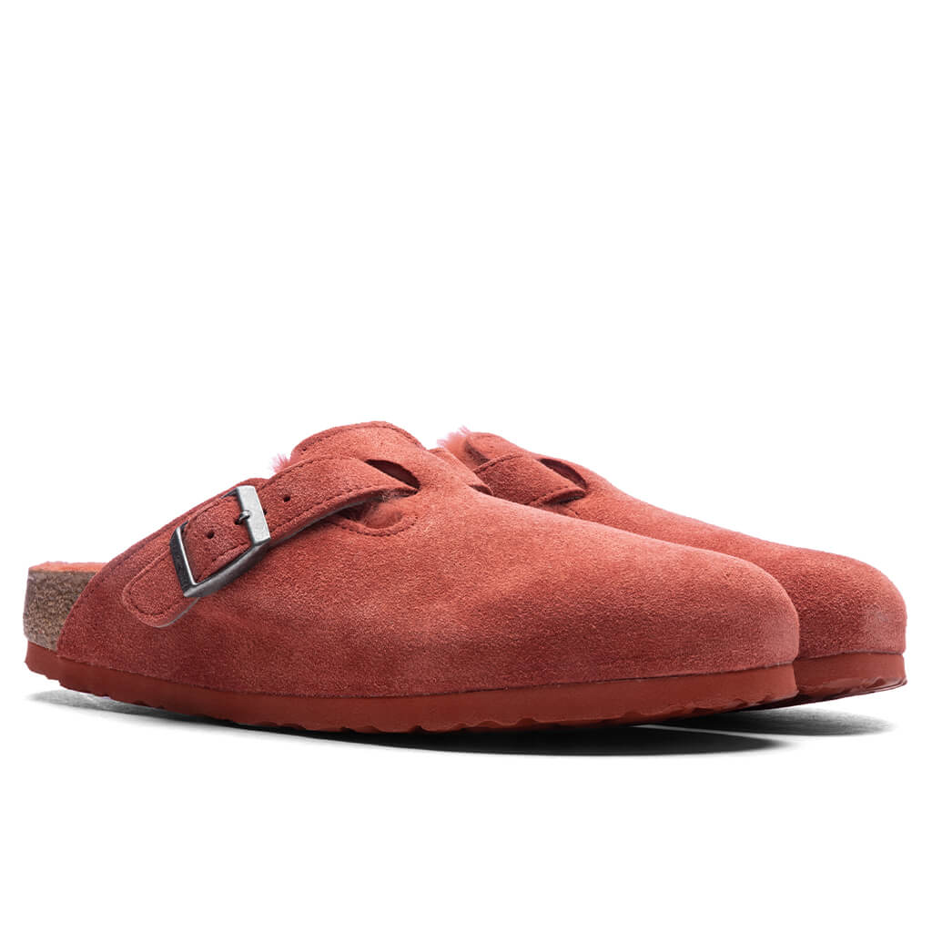 Womens Narrow Boston Suede Birkenstock оригінал – Купити в Україні – вид ззаду