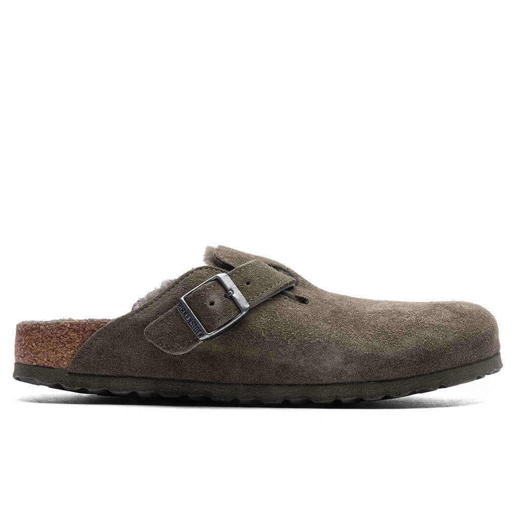 Womens Narrow Boston Suede Birkenstock оригінал – Купити в Україні – боковий вид - BIRKENSTOCK