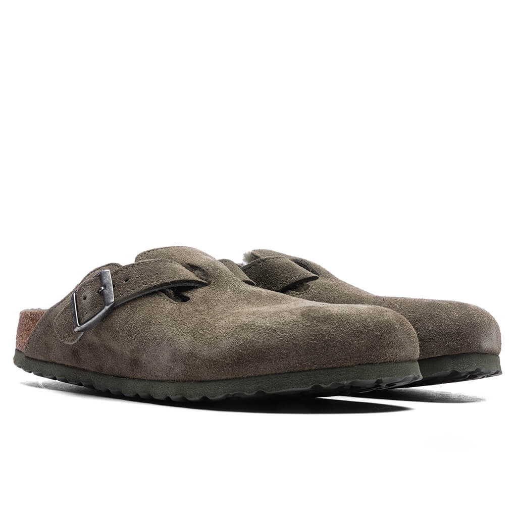 Womens Narrow Boston Suede Birkenstock оригінал – Купити в Україні – вид ззаду