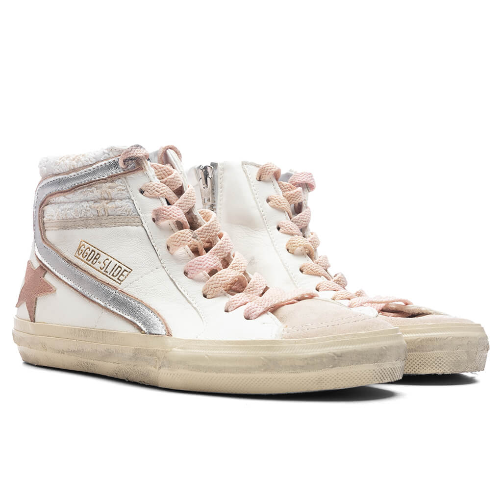 Womens Slide Suede Sneaker Golden goose – Гарантія оригінальності – вид ззаду