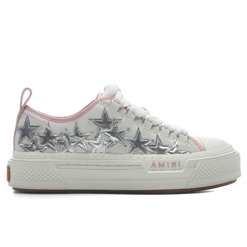 Оригінальна Womens Metallic Stars Court Low Amiri – боковий вид