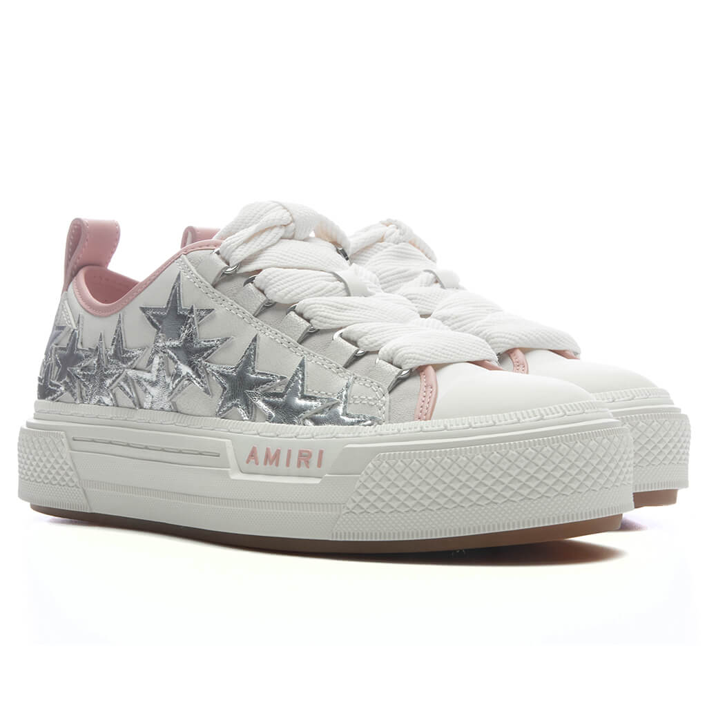 Оригінальна Womens Metallic Stars Court Low Amiri – вид ззаду