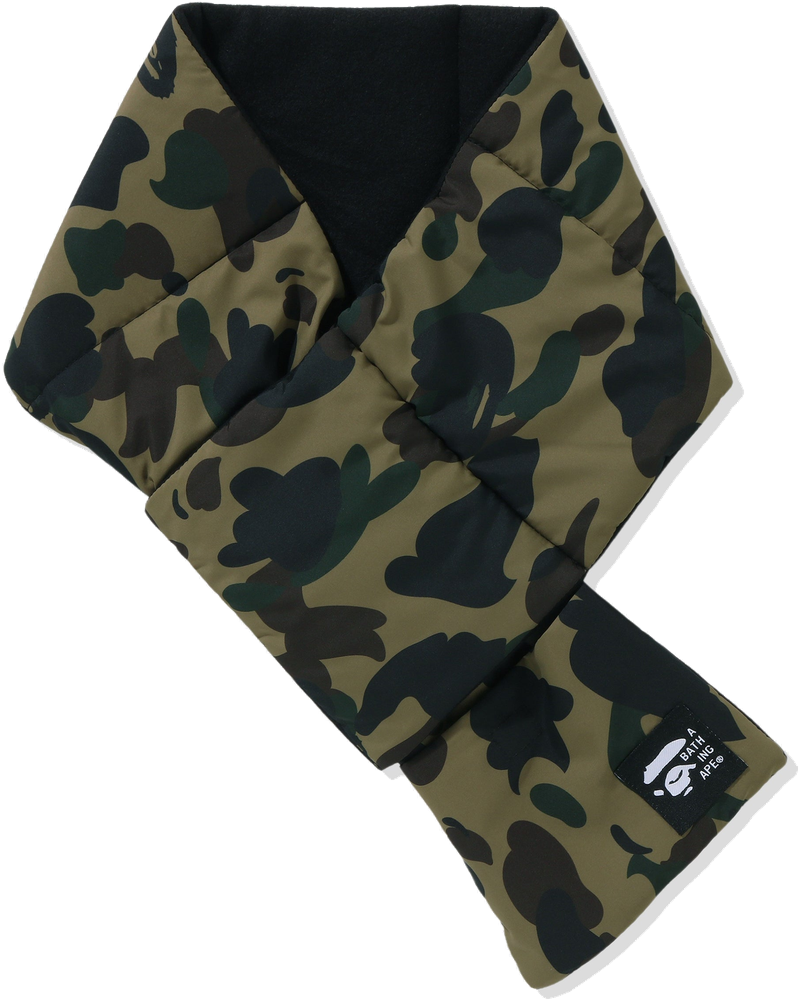 1st Camo Pocket Fleece Scarf Green A bathing ape – Гарантія оригінальності