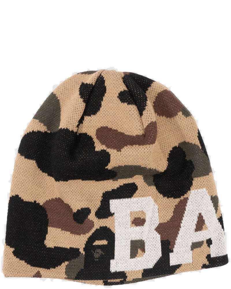 1st Camo Knit Beanie A bathing ape оригінал – Купити в Україні