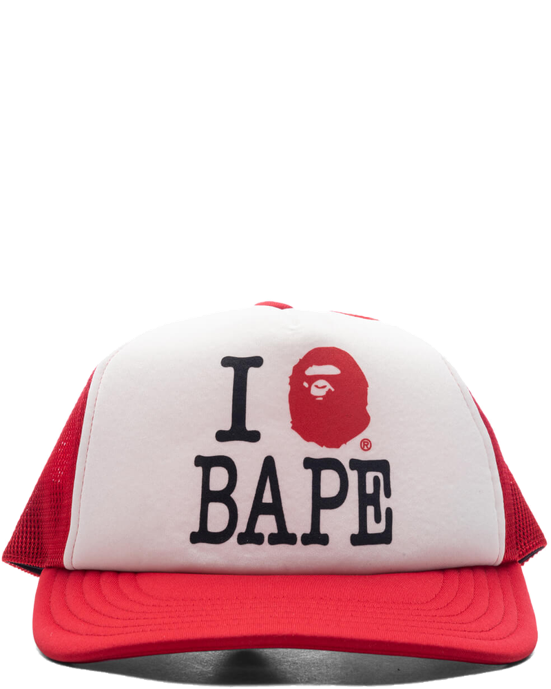 I Love Bape Mesh Cap A bathing ape оригінал – Купити в Україні