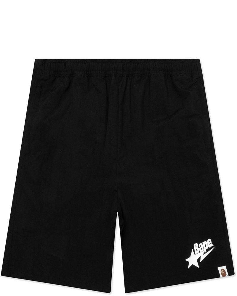 Sta Logo Beach Shorts Black A bathing ape оригінал – Купити в Україні