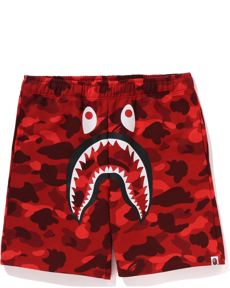 Оригінальна Color Camo Shark Sweat Shorts Mens A bathing ape