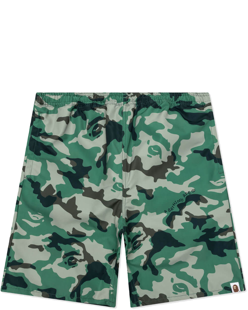 Woodland Camo Beach Shorts A bathing ape – Гарантія оригінальності