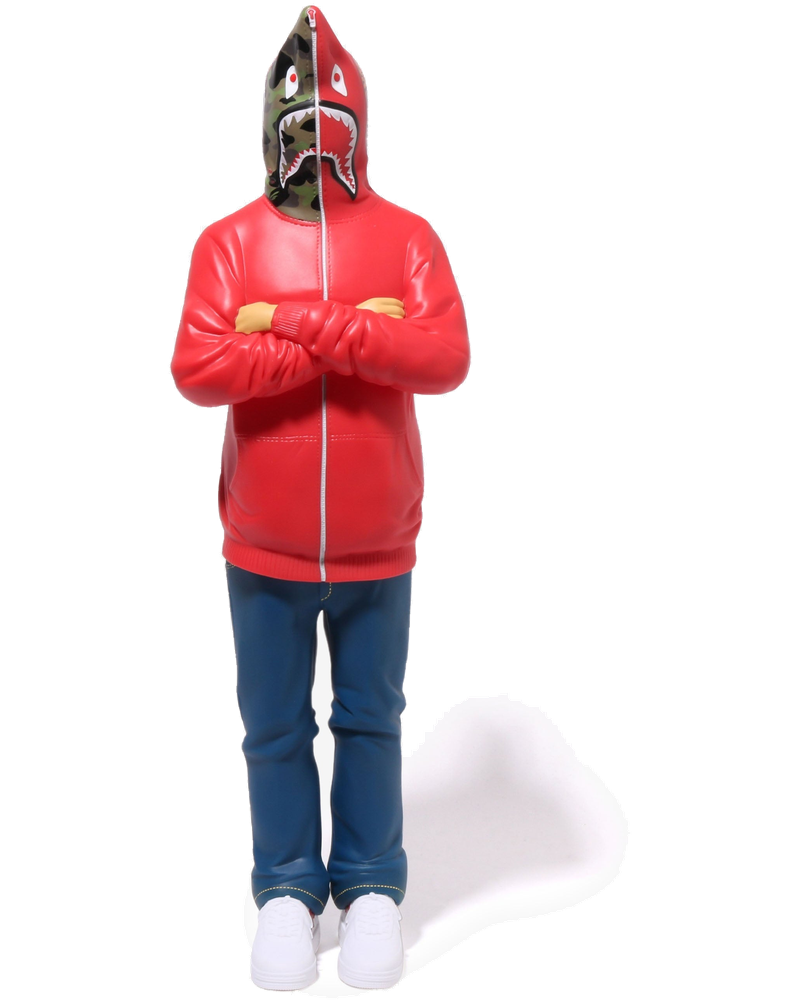 Shark Figure Red A bathing ape – Гарантія оригінальності