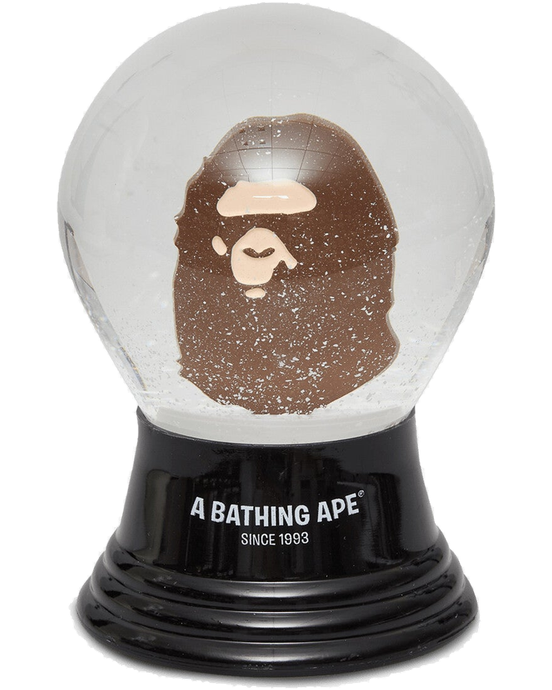 Оригінальна Ape Head Snow Globe Brown A bathing ape