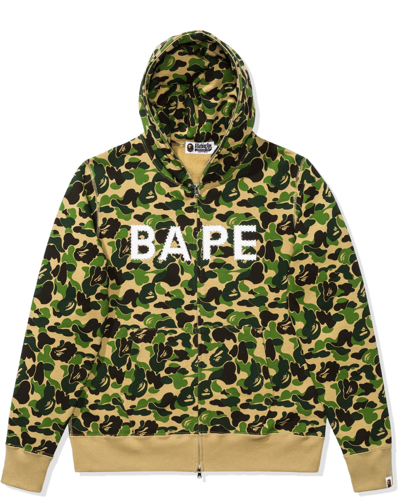 Оригінальна Abc Camo Swarovski Full Zip Hoodie Green A bathing ape